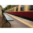 thumbnail image 1 of Speeding Passenger Train - Yorkshire England Poster Print - 18 x 12, 1 of 1