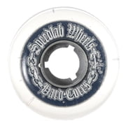 Speedlab Wheels Hard Core Clear / Silver Skateboard Wheels - 57mm 82a Set of 4