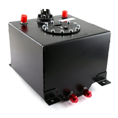 Speedmaster 1-130-004 5 Gallon / 20 Litre Black Aluminum Fuel Cell w/Sending Unit