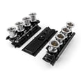 thumbnail image 1 of Speedmaster 1-148-042-01 Compatible with Chevy GM LS1 Downdraft EFI Stack Intake Manifold System Complete [Black], 1 of 8
