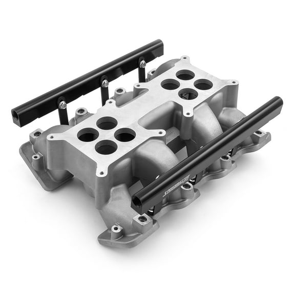 Speedmaster 1-148-053-01 Compatible with Chevy GM LS1 LS2 LS6 2x4-Barrel Dual Plane Fuel Injected Intake Manifold Satin