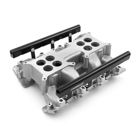 Speedmaster 1-148-053-02 Compatible with Chevy GM LS1 LS2 2x4-Barrel Dual Plane Fuel Injected Intake Manifold Polished