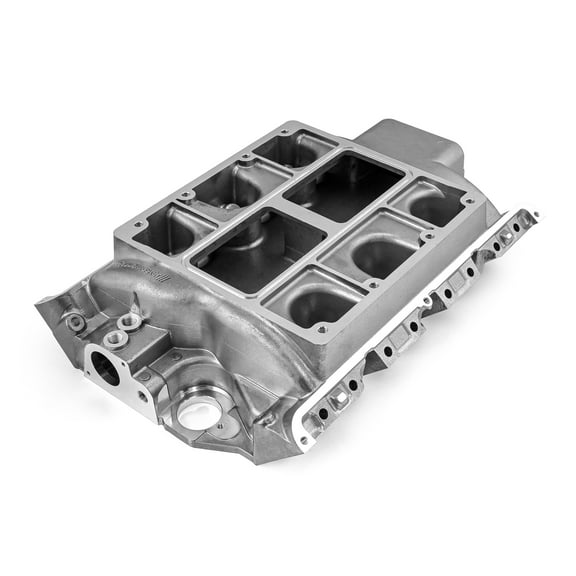 Speedmaster 1-149-001-02 Compatible with Ford FE 390 428 6-71 8-71 Supercharger Aluminum Intake Manifold [Polished]
