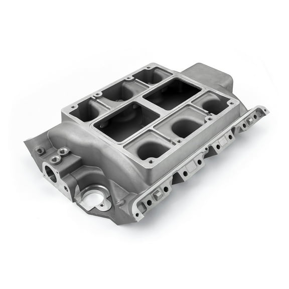 Speedmaster 1-149-001 Compatible with Ford FE 390 428 6-71 8-71 Supercharger Aluminum Intake Manifold Satin