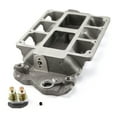 thumbnail image 1 of Speedmaster 1-149-004-01 Compatible with Chevy SBC 350 6-71 8-71 Supercharger Aluminum Intake Manifold [Satin], 1 of 6