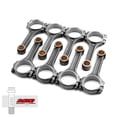 thumbnail image 1 of Speedmaster 1-274-009 I Beam 6.125" 2.100" .927" 5140 Connecting Rods Compatible with Chevy SBC 350 w/ ARP 2000, 1 of 8