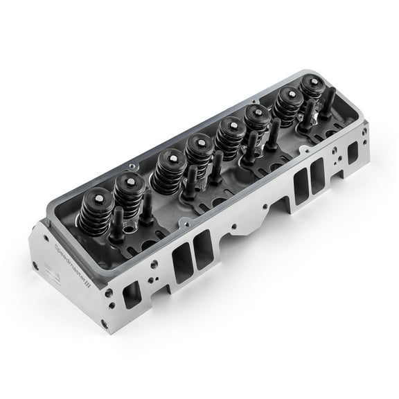 Speedmaster 1-281-001-01 Compatible with Chevy SBC 350 190cc 64cc Angle Hydraulic FT DNA Assembled Cylinder Head