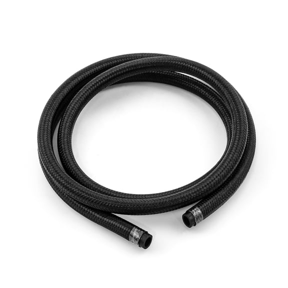Speedmaster 1-339-009-05 -8 AN Braided Black Nylon Hose Line [20 ft. Length]