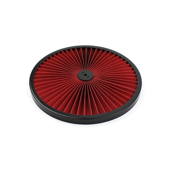Speedmaster PCE103.1016 14" Extreme Style w/ Black Outer Ring Washable Air Cleaner Top