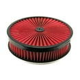 thumbnail image 1 of Speedmaster PCE104.1026.02 14" x 3" Washable Element Extreme Top w/Black Ring Dropped Base Air Cleaner Kit, 1 of 6