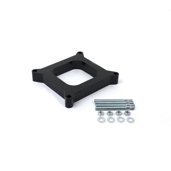 Speedmaster PCE120.1005 1" Phenolic / Bakelite Carburetor Spacer Open Center Port