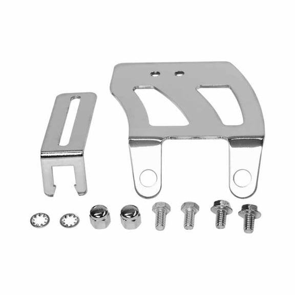 Speedmaster PCE124.1002 Compatible with Chevy SBC 350 Chrome Carburetor Throttle Cable Bracket