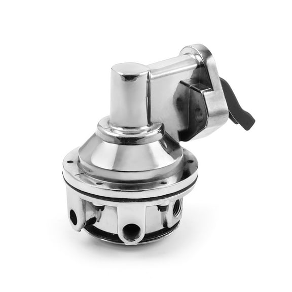 Speedmaster PCE146.1012 Compatible with Chevy BBC 454 High Volume Mechanical Fuel Pump Chrome 1/4" NPT Fitting