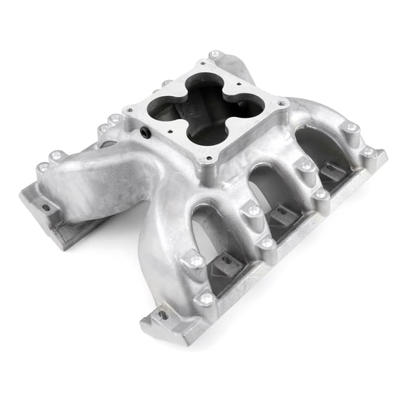 Speedmaster PCE147.1106 Compatible with Chevy GM LS7 4500 HiRise Intake Manifold [Satin] W/ EFI Provisions