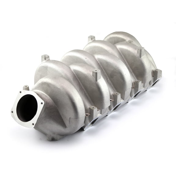 Speedmaster PCE148.1054 Compatible with Chevy GM PSI Vortec 496 537 8.8L Intake Manifold Aluminum Satin 91mm
