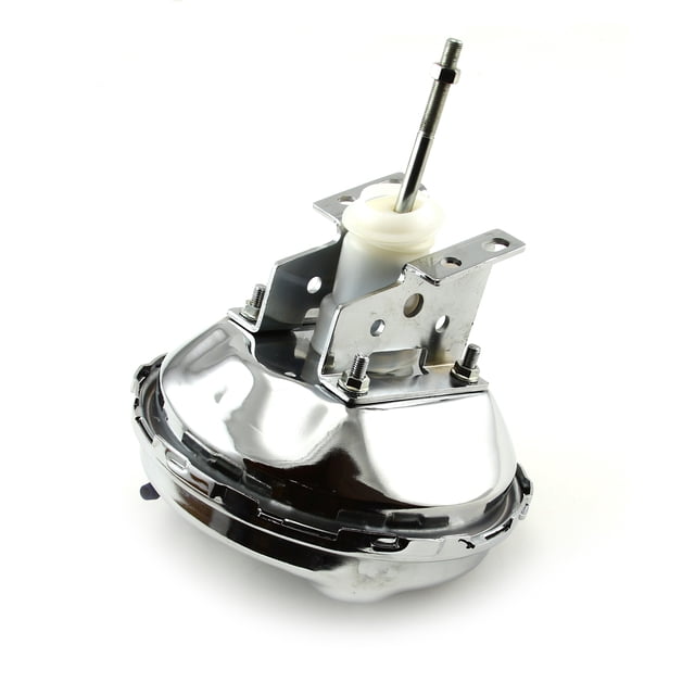 Chrome 9" Universal Single Diaphragm Brake Booster By Speedmaster (PCE165.1010.02)