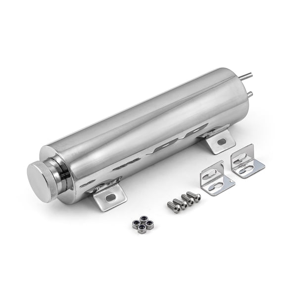 Speedmaster PCE188.1009 3" x 12" Stainless Steel Overflow Tank With Mounting Bracket Kit