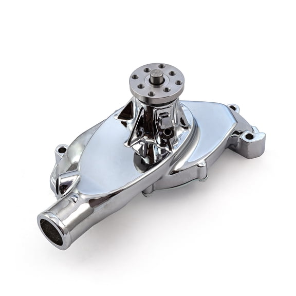 Speedmaster PCE195.1010.04 Compatible with Chevy BBC 454 High Volume Aluminum Short Water Pump Chrome