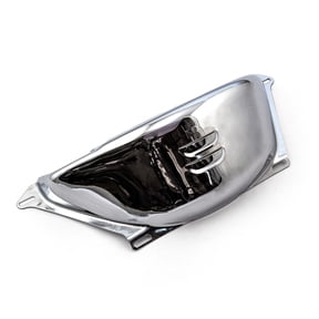 Speedmaster PCE227.1003 Compatible with Chevy Gm Turbo Th350 400 Flywheel Dust Cover Chrome (2 7/8" Starter Slot)