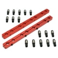 thumbnail image 1 of Speedmaster PCE259.1009.03 Compatible with Ford Sb 289 302 351 Windsor Rocker Stud Girdle Kit Red With 3/8" Polylock Nuts, 1 of 5