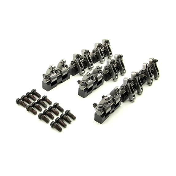 Speedmaster PCE261.1114 Compatible with Ford SB 289 302 351 Windsor Shaft 1.7 Zero Offset Stainless Steel Rocker Arms
