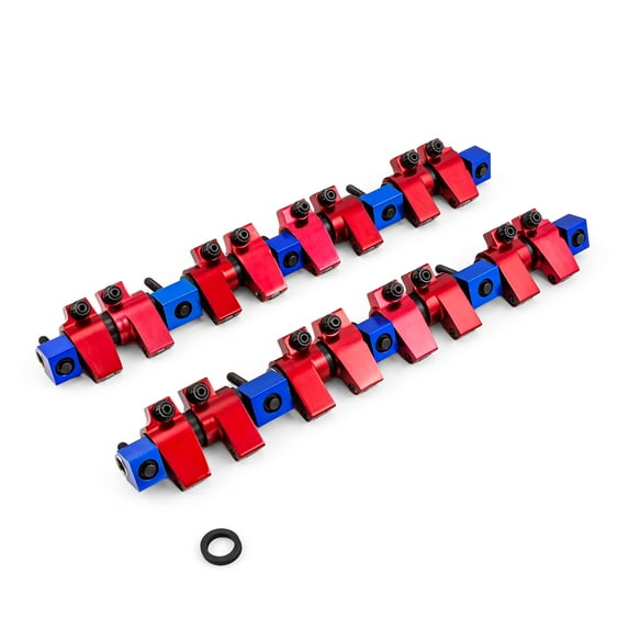 Speedmaster PCE261.1033.02 Compatible with Mopar and Compatible with Chrysler BB 383 440 1.5 Aluminum Roller Rocker Arms & Shafts (Ofset .650)