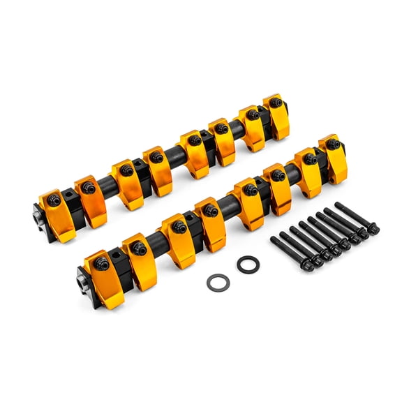 Speedmaster PCE261.1058.03 Compatible with Ford FE 390 427 428 1.76 Ratio Aluminum Shaft Mount Roller Rocker Arm Set