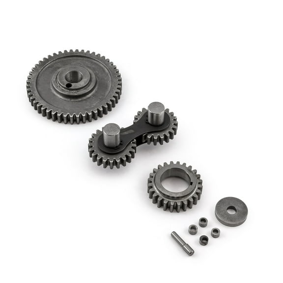 Speedmaster PCE267.1005 Compatible with Ford 302 351C Cleveland Dual Idler Noisey Timing Gear Drive Set