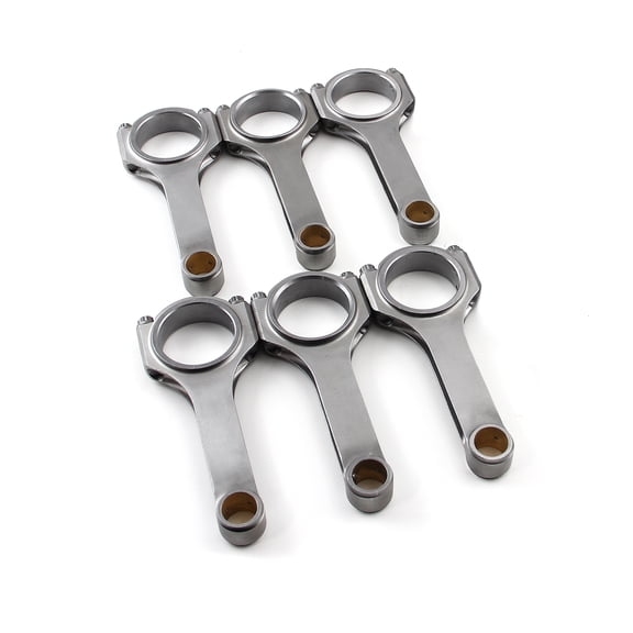 Speedmaster PCE274.1027 H Beam 6.000 2.000 .927 Bronze Bush 4340 Connecting Rods Compatible with Chevy 194 230 292