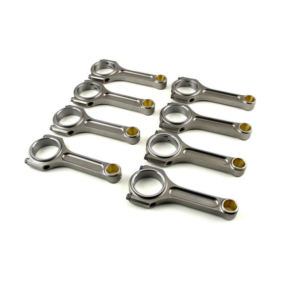 Speedmaster PCE274.1092 I Beam Race 5.933" 2.086" .866" Bronze Bush 4340 Connecting Rods 4.6L Coyote