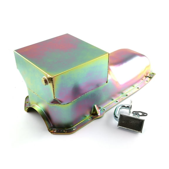 Speedmaster PCE300.1015.02 Compatible with Oldsmobile V8 307 - 455 Drag Road Race 8Qt. Oil Pan & Pickup Tube