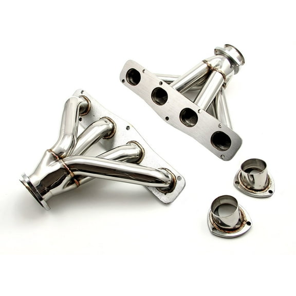 Speedmaster PCE316.1032.02 Compatible with Chrysler Hemi 331 392 1 3/4" Tubing Block Hugger Ceramic Coated Headers