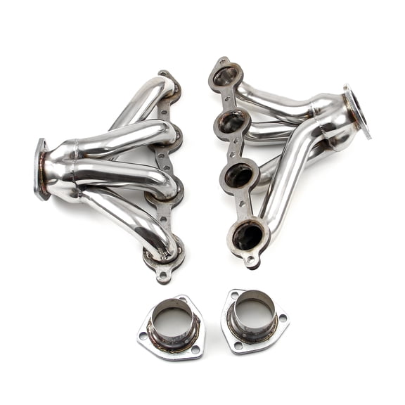 Speedmaster PCE316.1061.01 Compatible with Chevy LS1 LS6 Block Hugger Stainless Steel Exhaust Headers