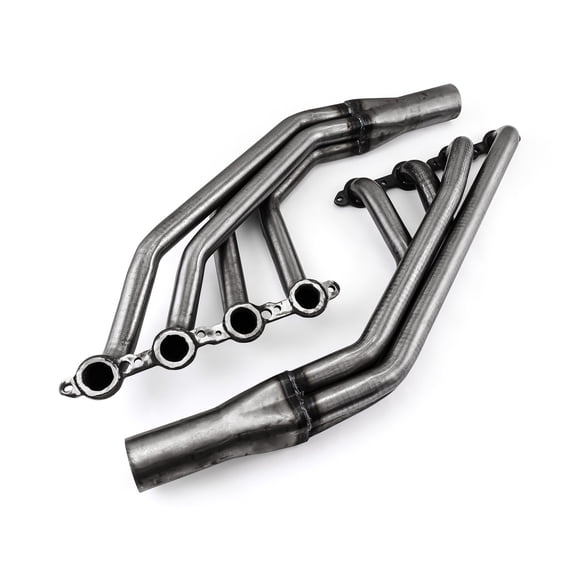 Speedmaster PCE316.1067.03 Compatible with Chevy LS Camaro 10-14 Raw Steel Exhaust Headers O2 Sensor Insertion