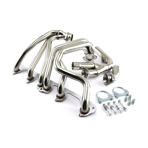 Speedmaster PCE316.1144.02 1991-1999 Compatible with Jeep Wrangler 4.0L Stainless Steel Header with Collector and Hardware
