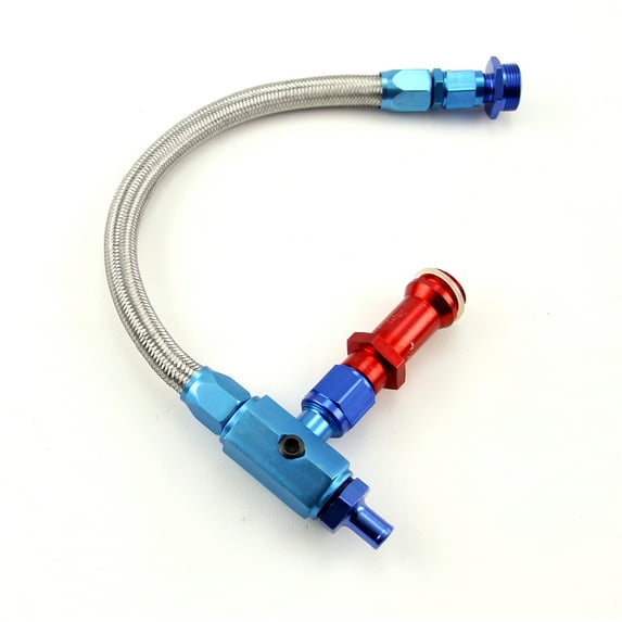Speedmaster PCE341.1008 7/8-20 Braided Carburetor Fuel Inlet Line (Suits: Holley)