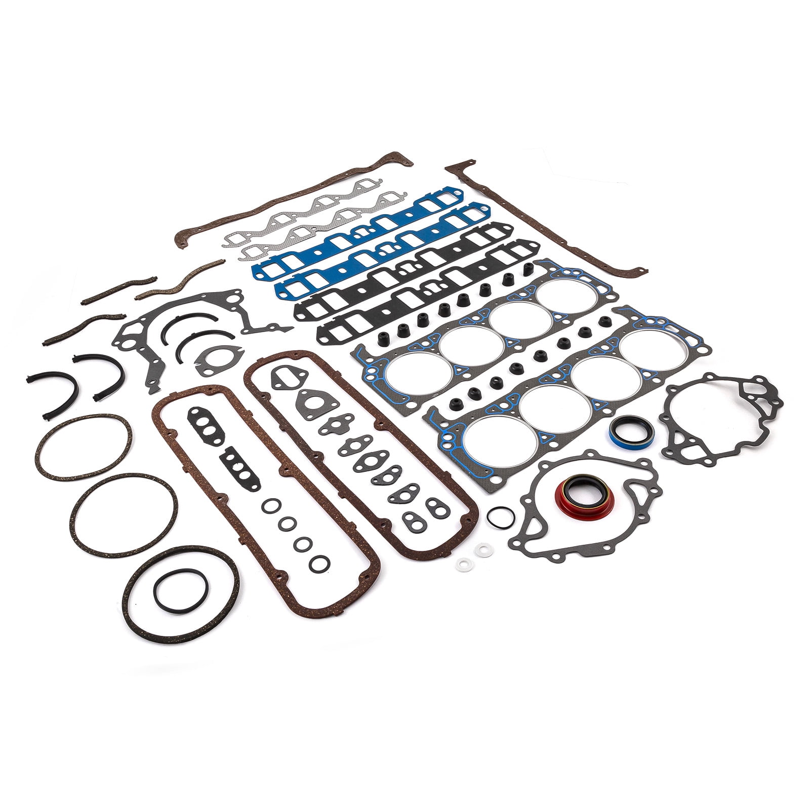 Full Engine Gasket Set Complete Engine Gasket Set For Small Block Chevy 283-350 5.7L V8 - KS2600 Compatible 283 350 V8 Gaskets - Foto 5
