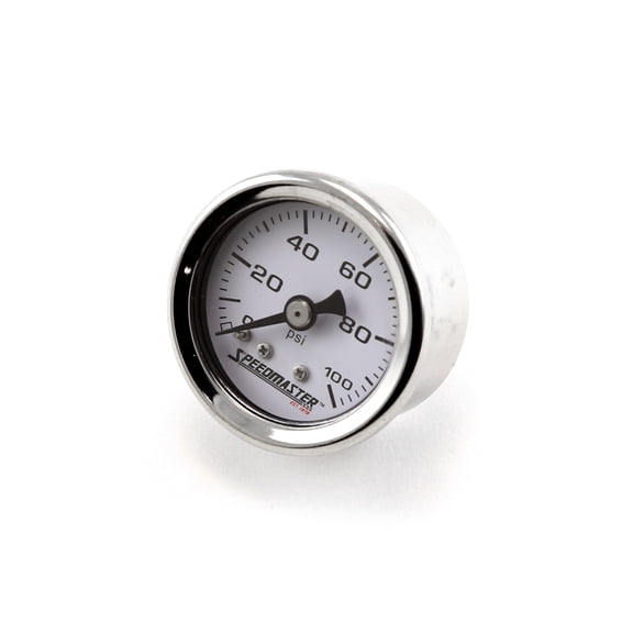 Speedmaster PCE357.1002 1-1/2" 0-100psi Fuel Pressure Gauge (Non Liquid)