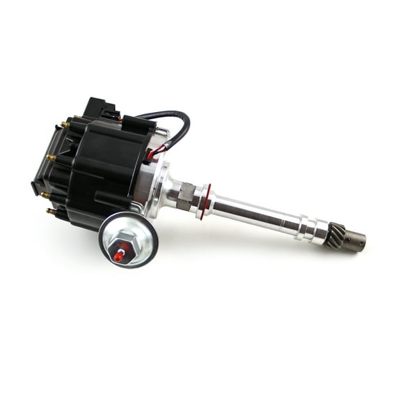 Speedmaster PCE376.1032.04 Compatible with Chevy SBC 350 BBC 454 6000 Series 65K Coil HEI Distributor [Black]
