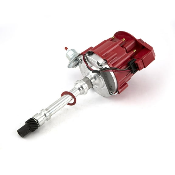 Speedmaster PCE376.1032.06 Compatible with Chevy SBC 350 BBC 454 6000 Series 65K Coil HEI Distributor [Red Flat]