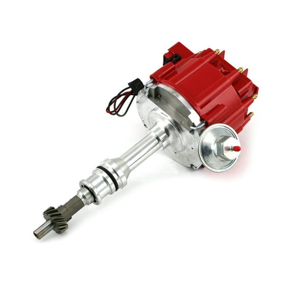Speedmaster PCE376.1046.01 Compatible with Ford 302 351C Cleveland 460 Early 6000 Series 65K Coil HEI Distributor [Red]