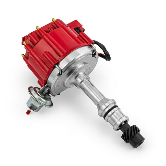 Speedmaster PCE376.1054 Compatible with Oldsmobile 400 425 455 6000 Series 65K Coil HEI Distributor [Red]