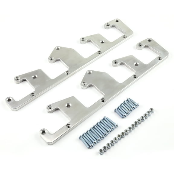 Speedmaster PCE381.1003 LSX LS2 LS3 Polished Billet Aluminum Coil Pack Bracket Kit with Hardware