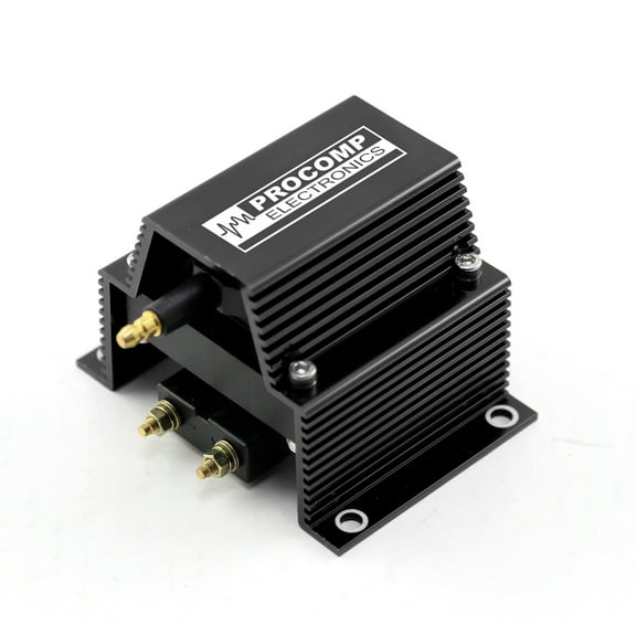 Speedmaster PCE382.1007.03 Universal Pc91 12V High Output External Male E-Core Ignition Coil - Black