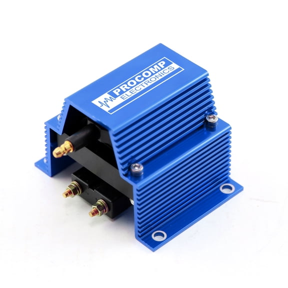 Speedmaster PCE382.1007.05 Universal Pc91 12V High Output External Male E-Core Ignition Coil - Blue