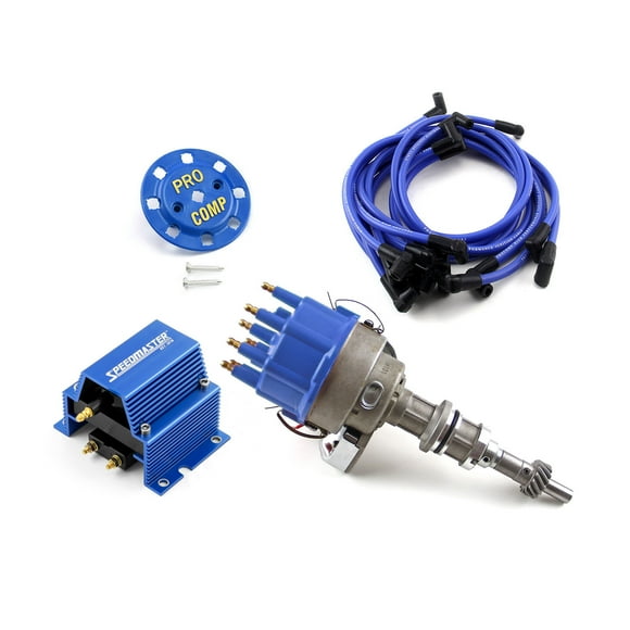 Speedmaster PCE385.1006 Compatible with Ford 351W Windsor Ready-to-run Distributor w/Coil & Wire Leads