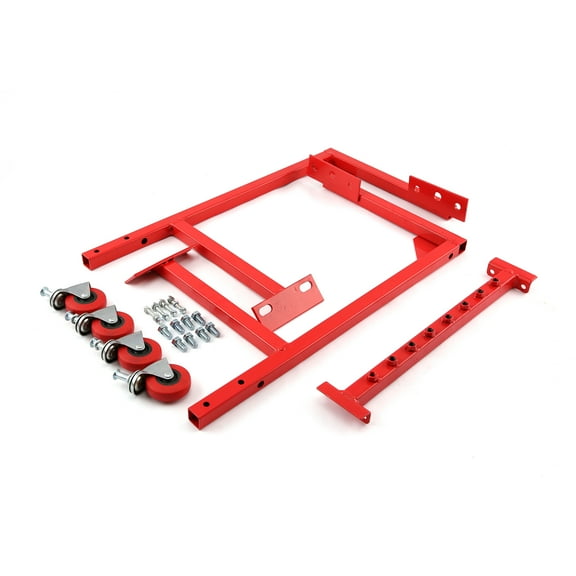 Speedmaster PCE407.1007 Compatible with Chevy SBC 350 BBC 454 4 Leg Powdercoated Engine Storage Cradle and Casters