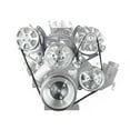 thumbnail image 1 of Speedmaster PCE415.1021.01 Compatible with Chevy SBC 350 Aluminum Complete Serpentine Engine Pulley Kit - Polished, 1 of 8