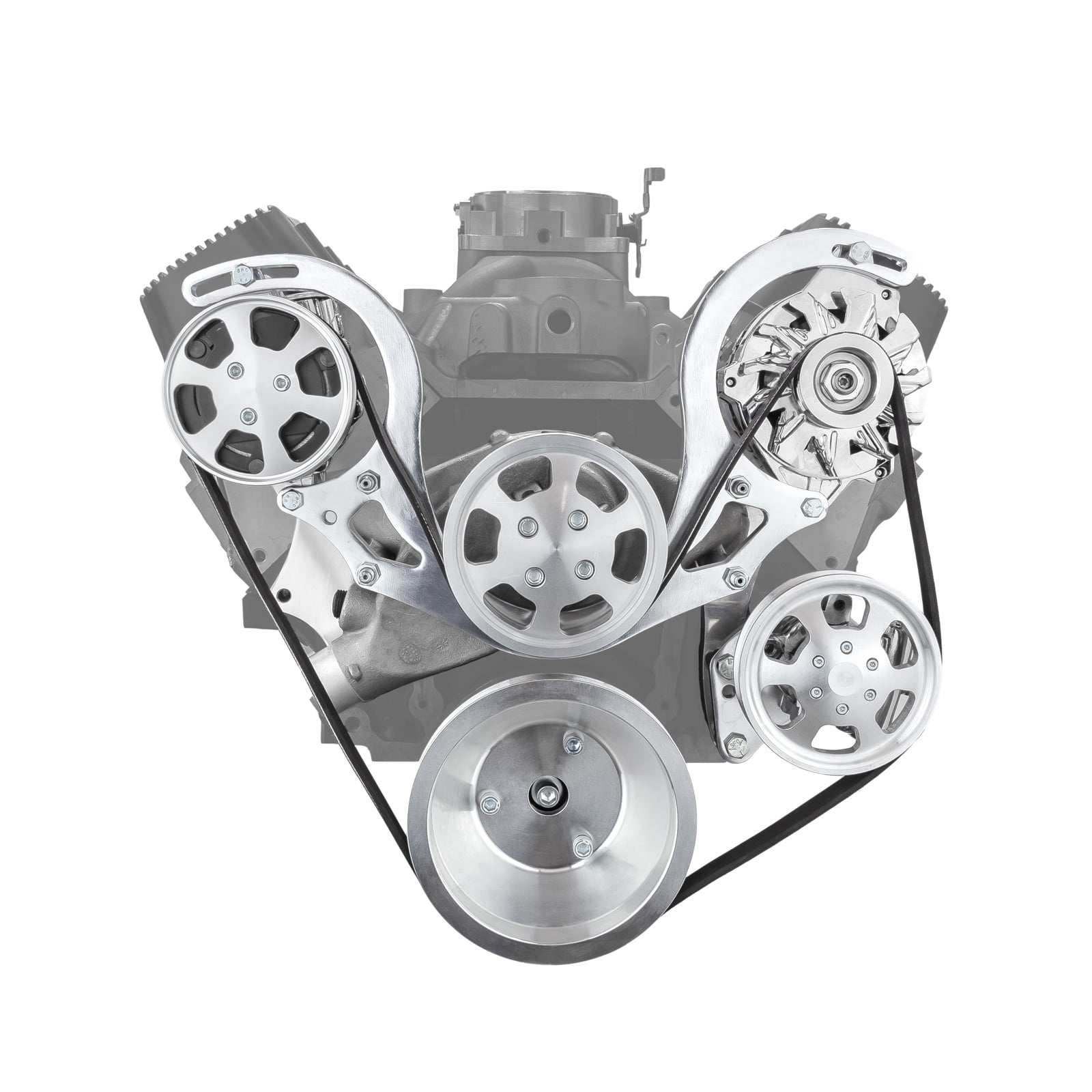 Speedmaster PCE415.1024 Compatible with Chevy BBC 454 Aluminum Complete ...