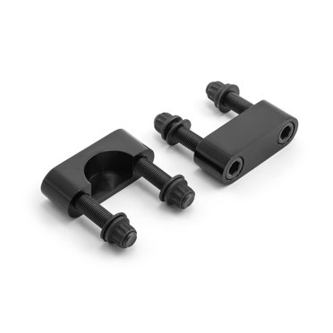 Speedmaster 1350 Billet U-Joint Girdles Caps - Anodized Black, PCE433.1003
